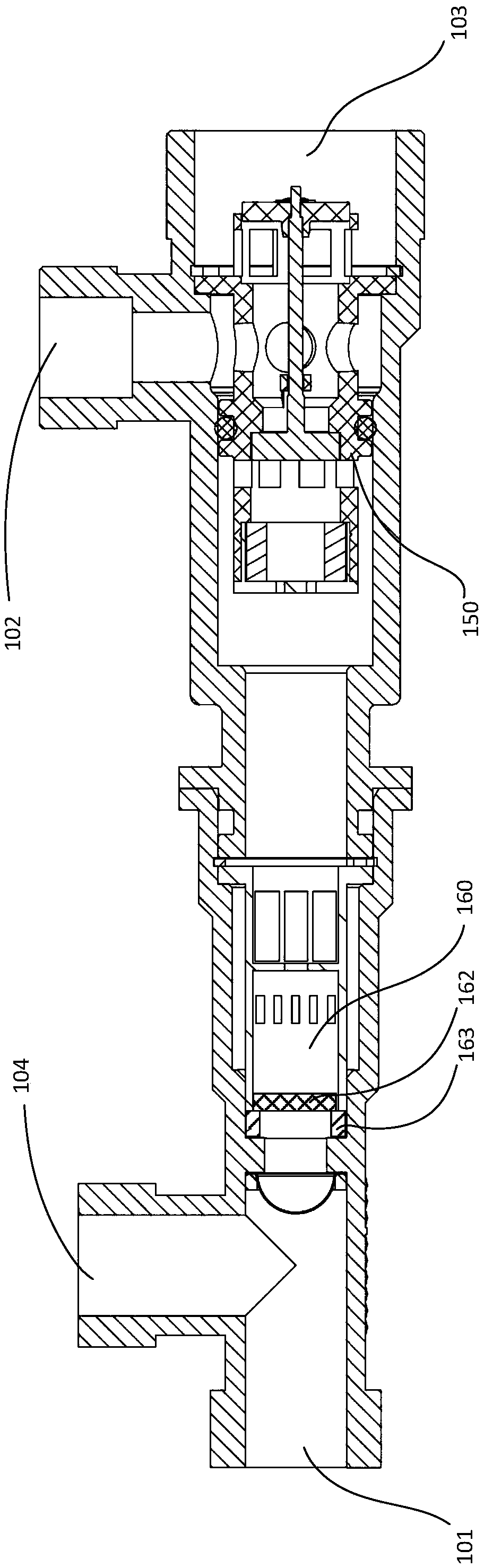 Valve and hot water system thereof