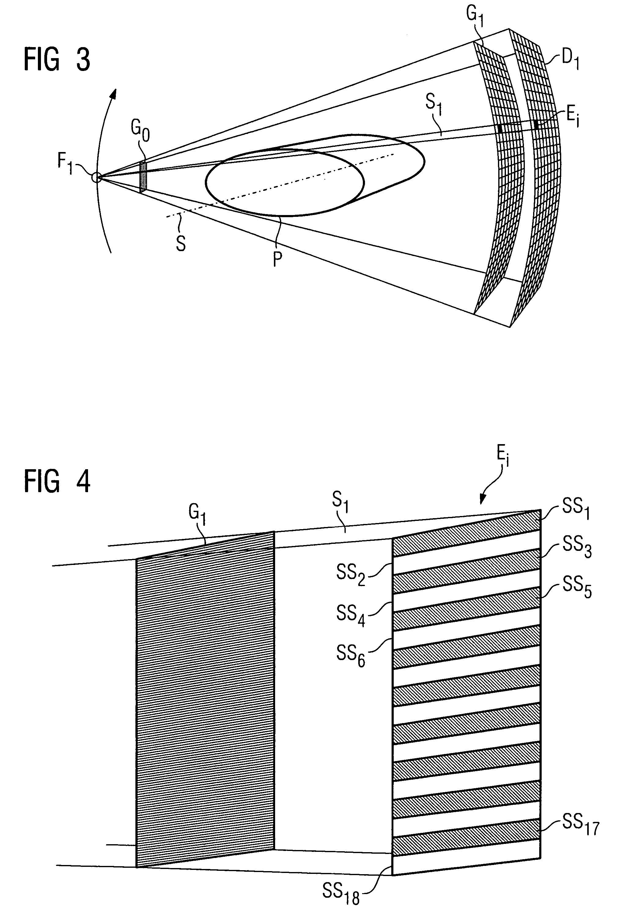 Focus/detector system of an x-ray apparatus for generating phase contrast recordings