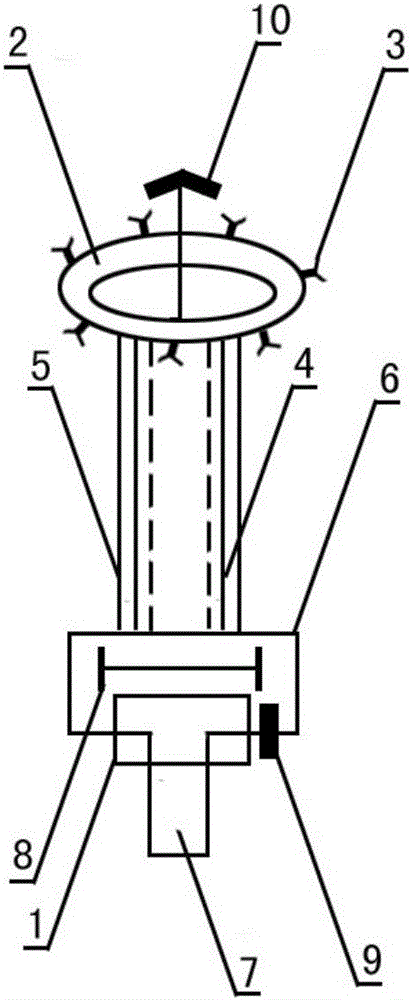 Internal diameter spraying treatment machine