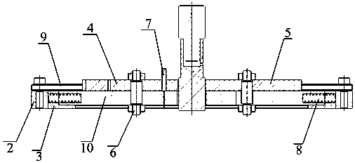 A circular contact of a electric connector to test work in life