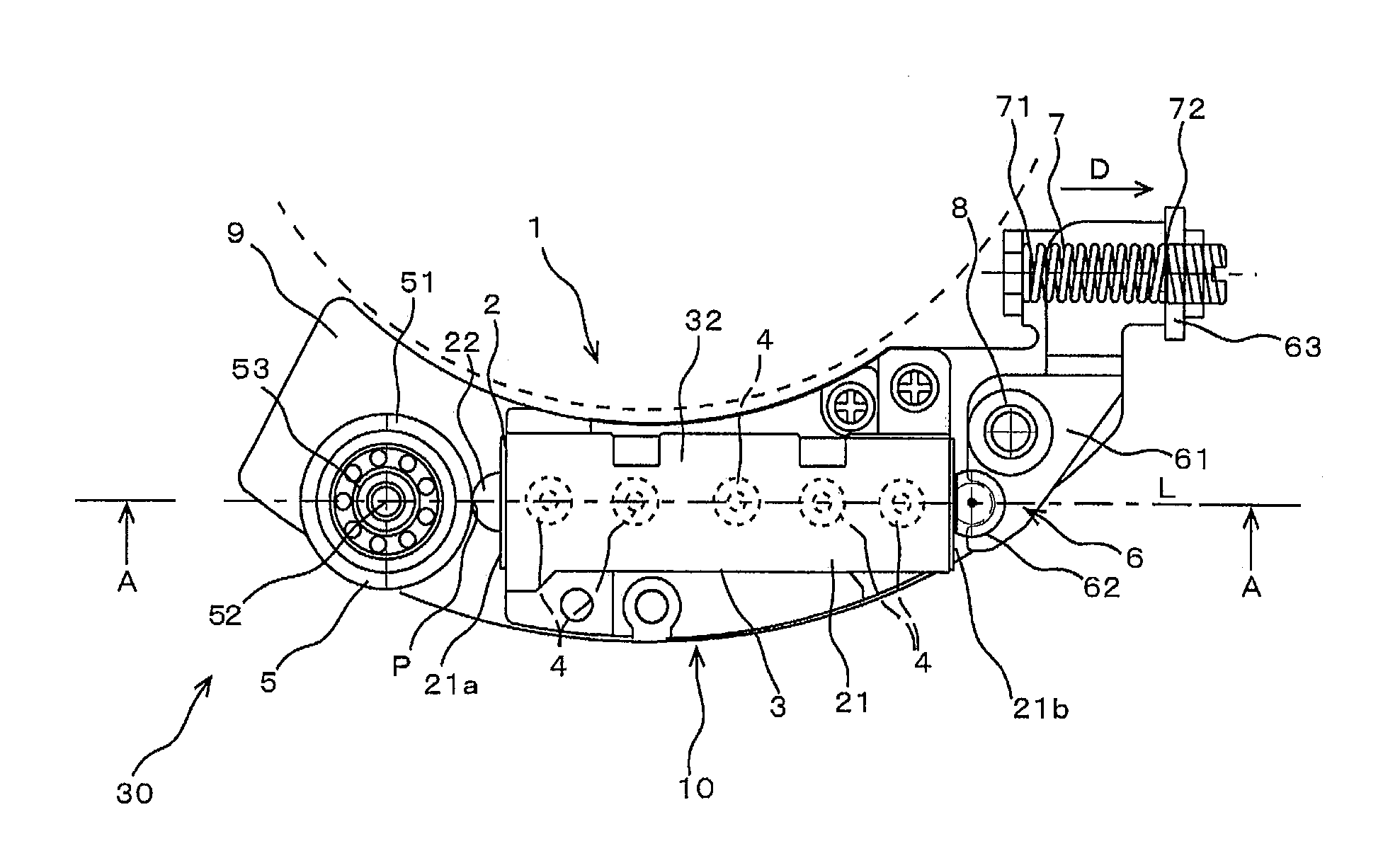 Oscillator Holding Mechanism, Oscillation Motor, and Lens Driving Device