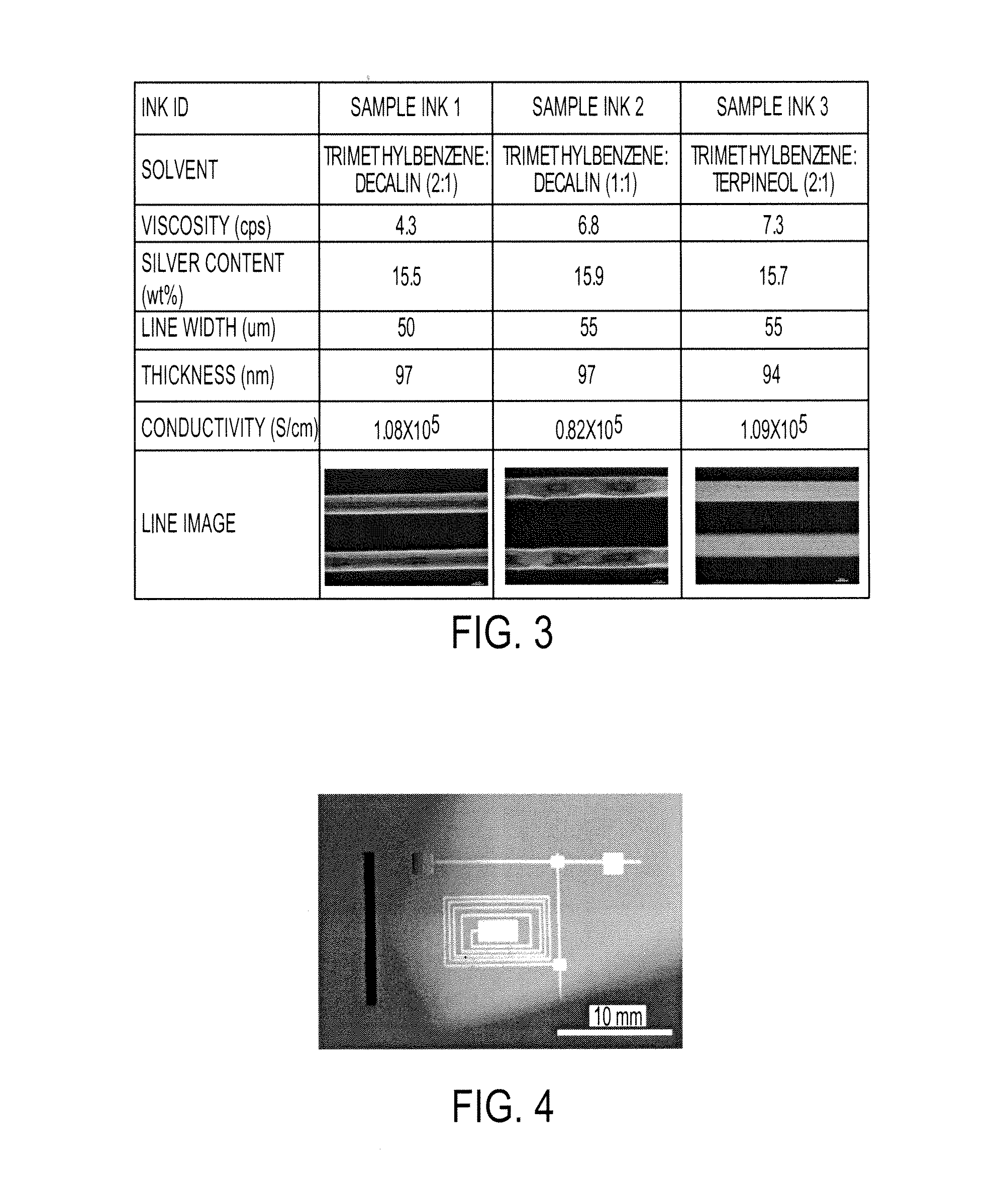 Conductive compositions comprising metal carboxylates