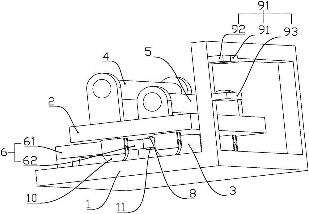 Paper delivery deviation adjusting device for impregnated paper