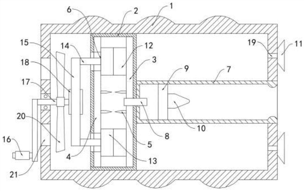 A high-efficiency window-breaking hammer for new energy buses