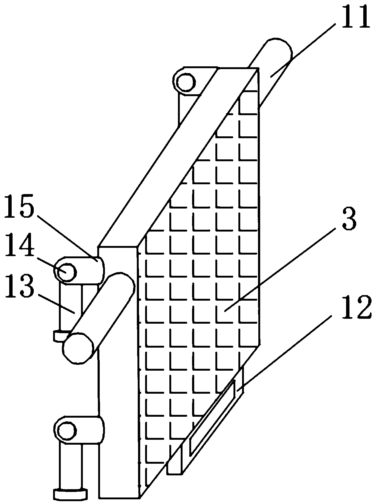 Shoe cabinet with capacity of inner storage space adjustment