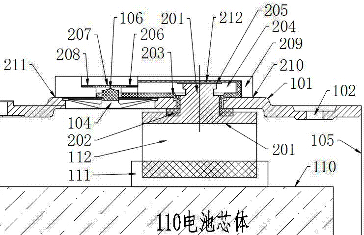 Battery cover plate of external double-fuse protection device