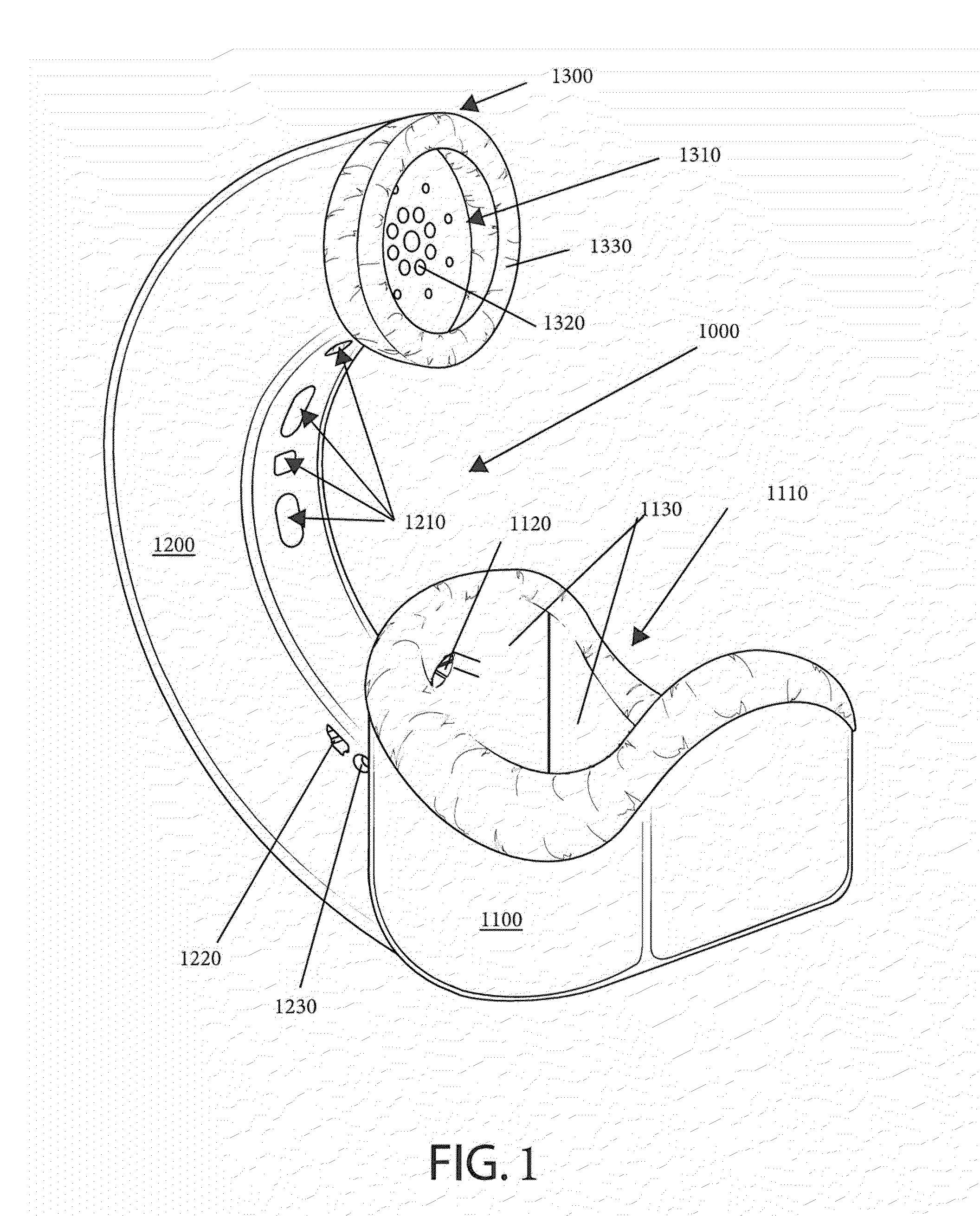 Ergonomic Tubular Anechoic Chambers for Use with a Communication Device and Related Methods