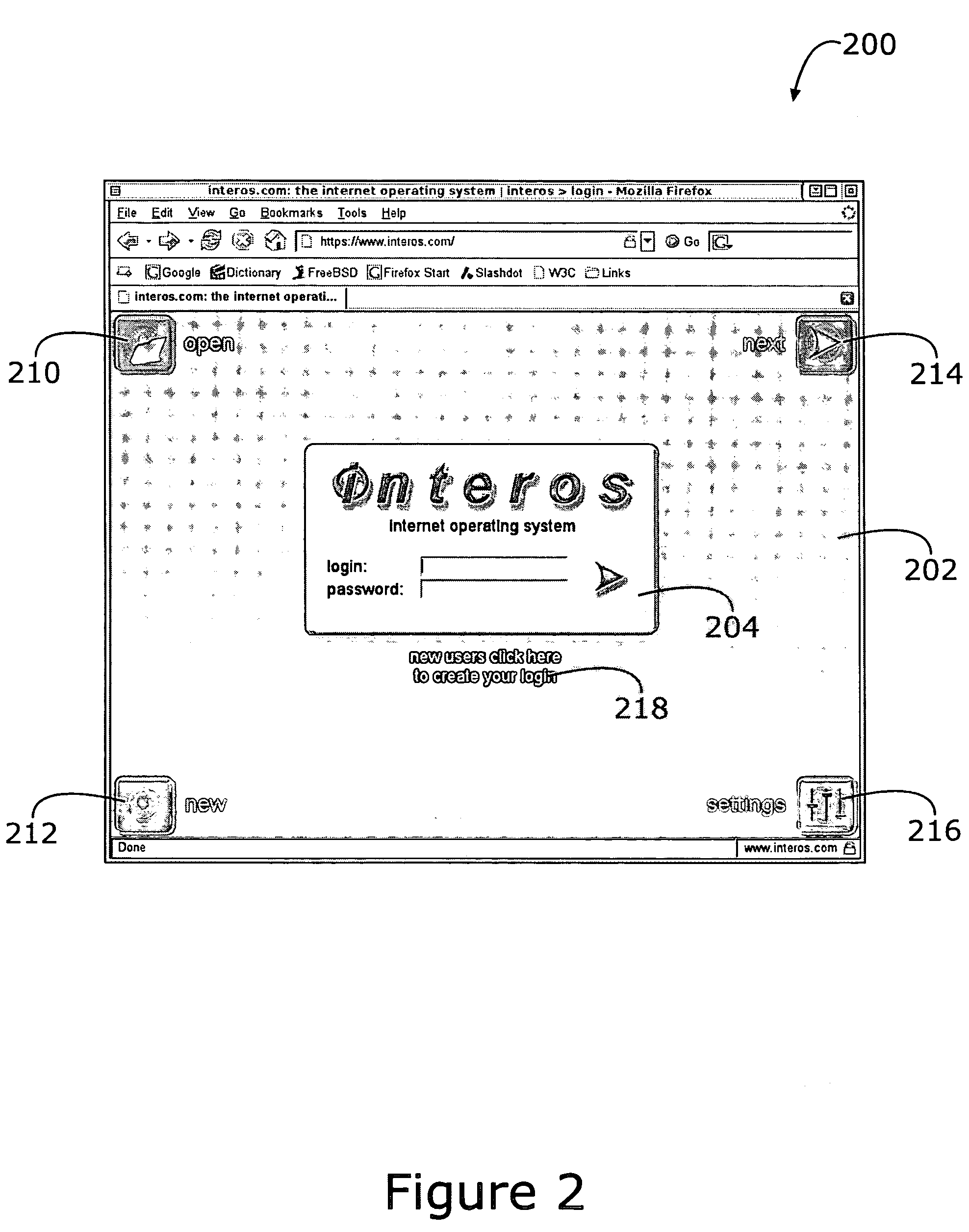 Internet operating system through embeddable applet-style application