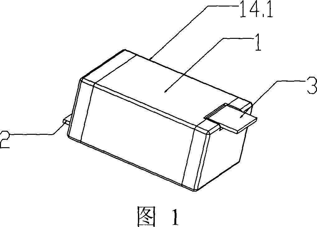 Varistor with novel short-circuit protection device