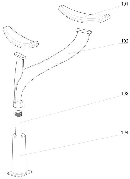 Bionic movement walking aid robot