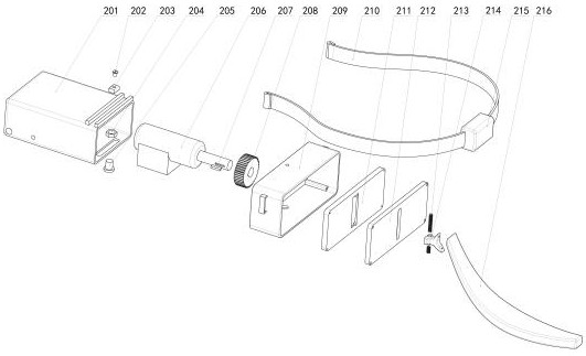 Bionic movement walking aid robot