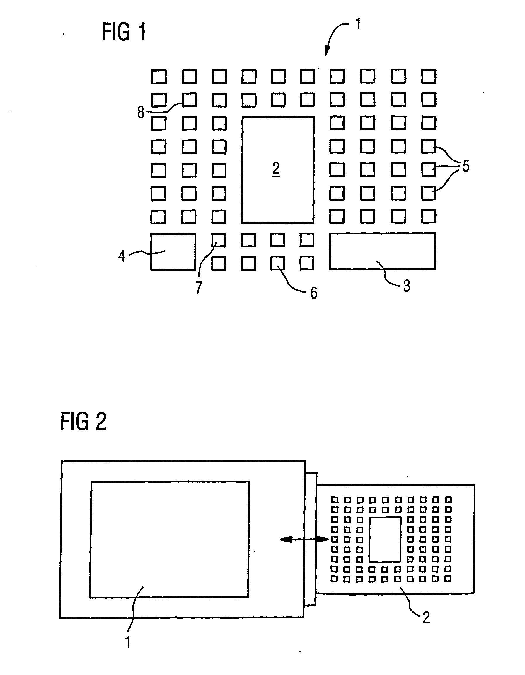 Method for contacting at least one module for a wireless radio standards by means of at least one application