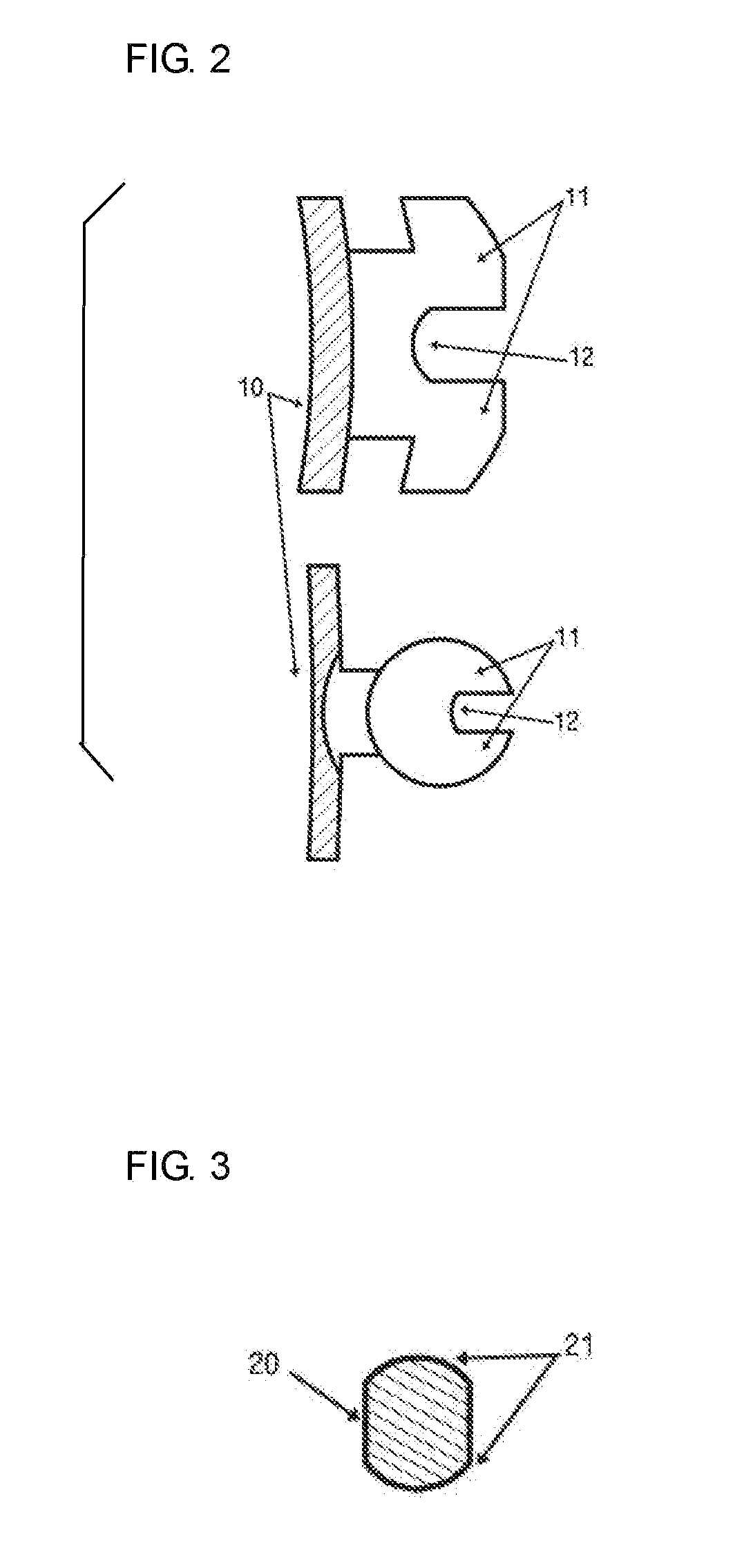 Orthodontic appliances with a curve