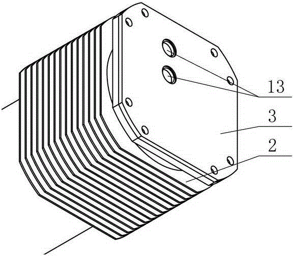 Spring-charged closed hydraulic tank with volume, pressure and leak detection