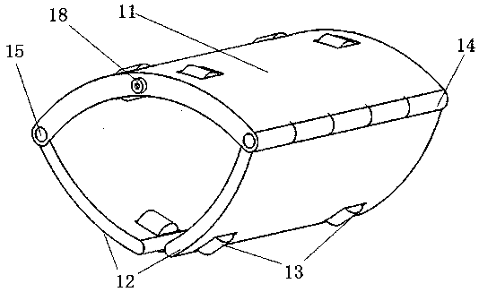 Novel cable sheath insulation fault positioning probe and device