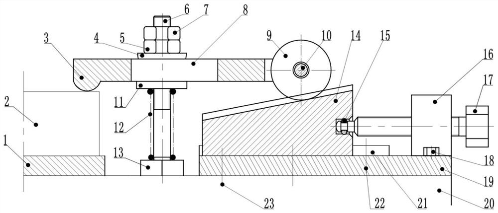 Manual combined clamping device