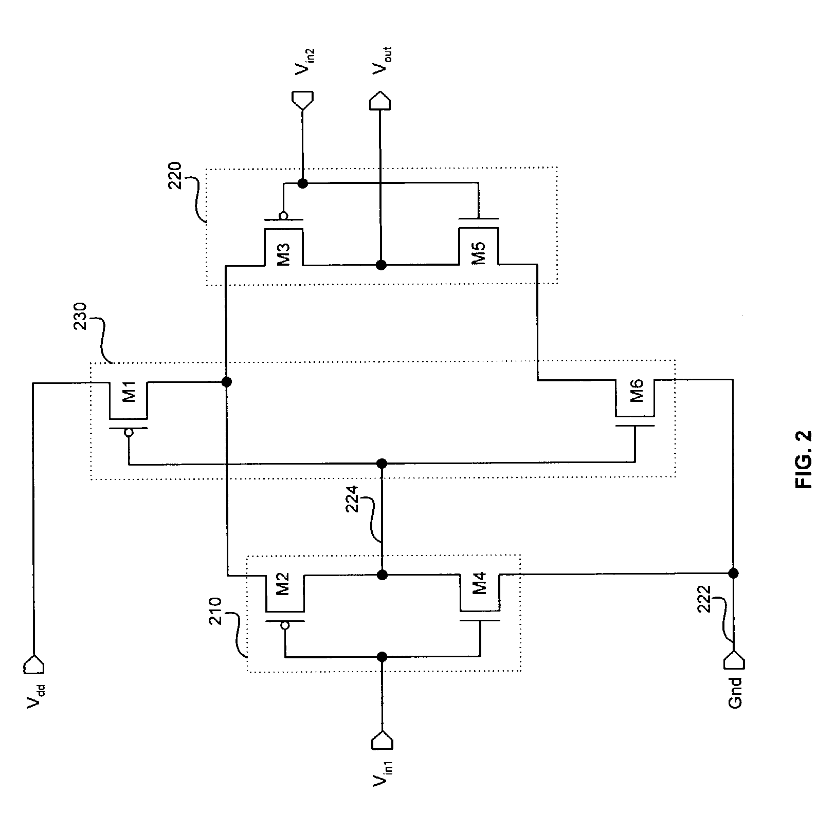 Apparatus for a differential self-biasing CMOS amplifier
