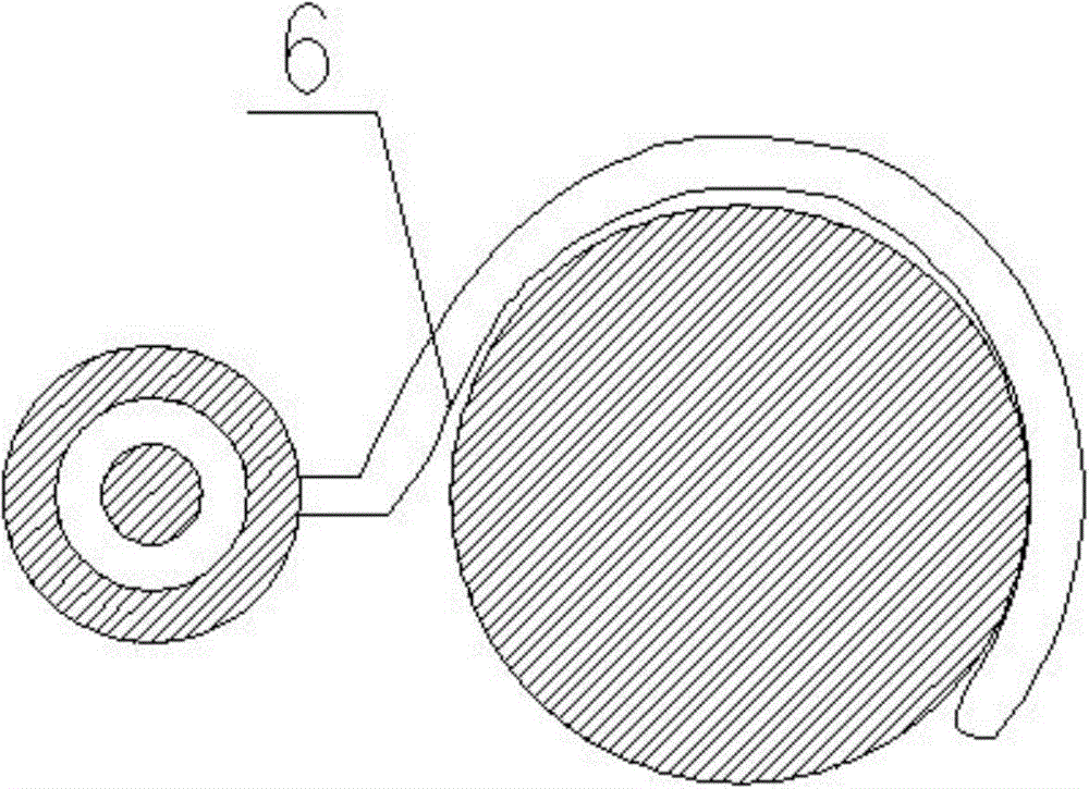 An impact walnut picker