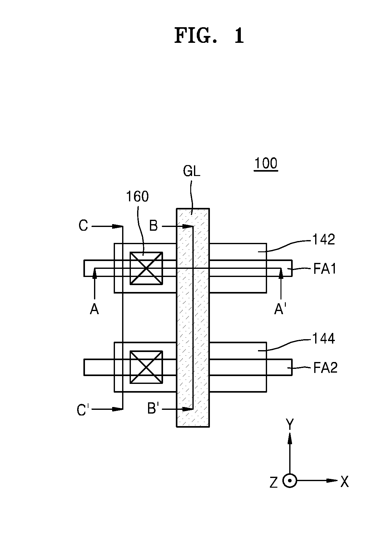 Iintegrated circuit device including asymmetrical fin field-effect transistor