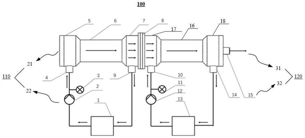 Filtering-concentrating device and filtering-concentrating method for single-prescription traditional Chinese medicine decoction