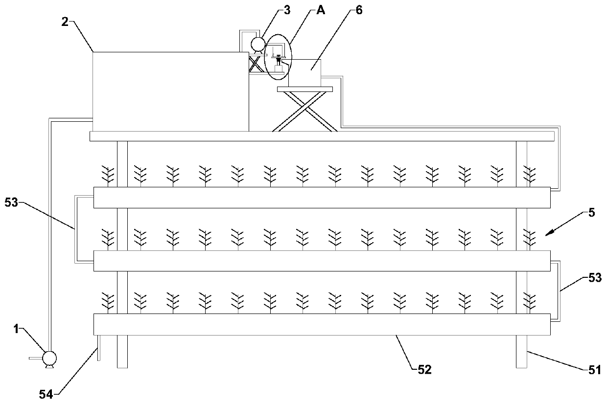 Aquaculture-tail-water treating system and method