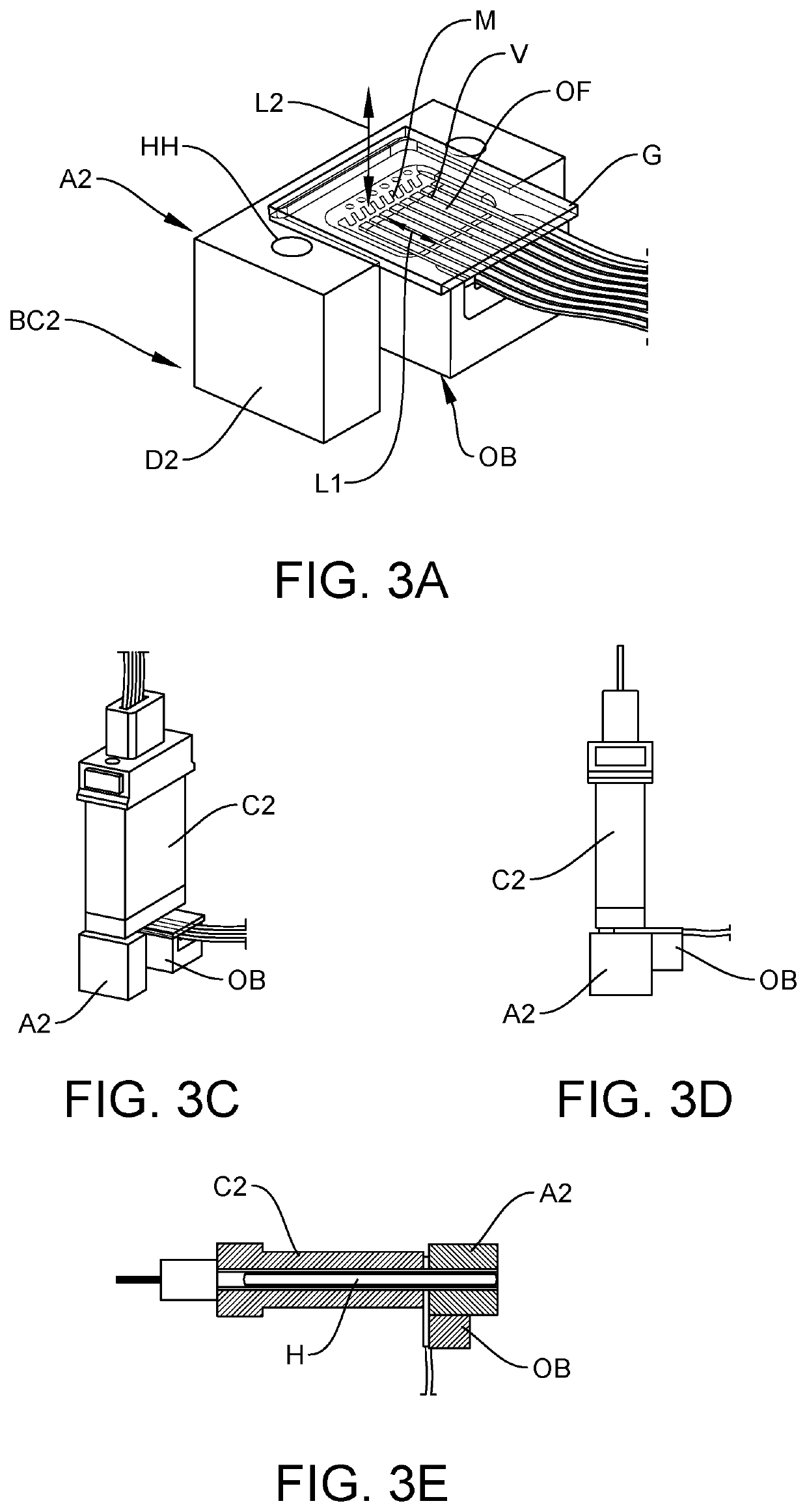 Demountable connection of an optical connector and an optical bench based connector using an alignment coupler