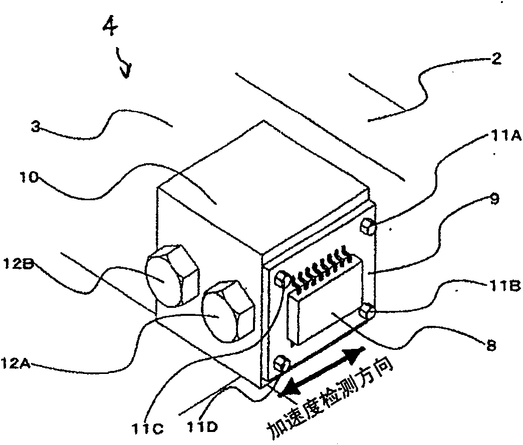 Safety apparatus of passenger conveying equipment