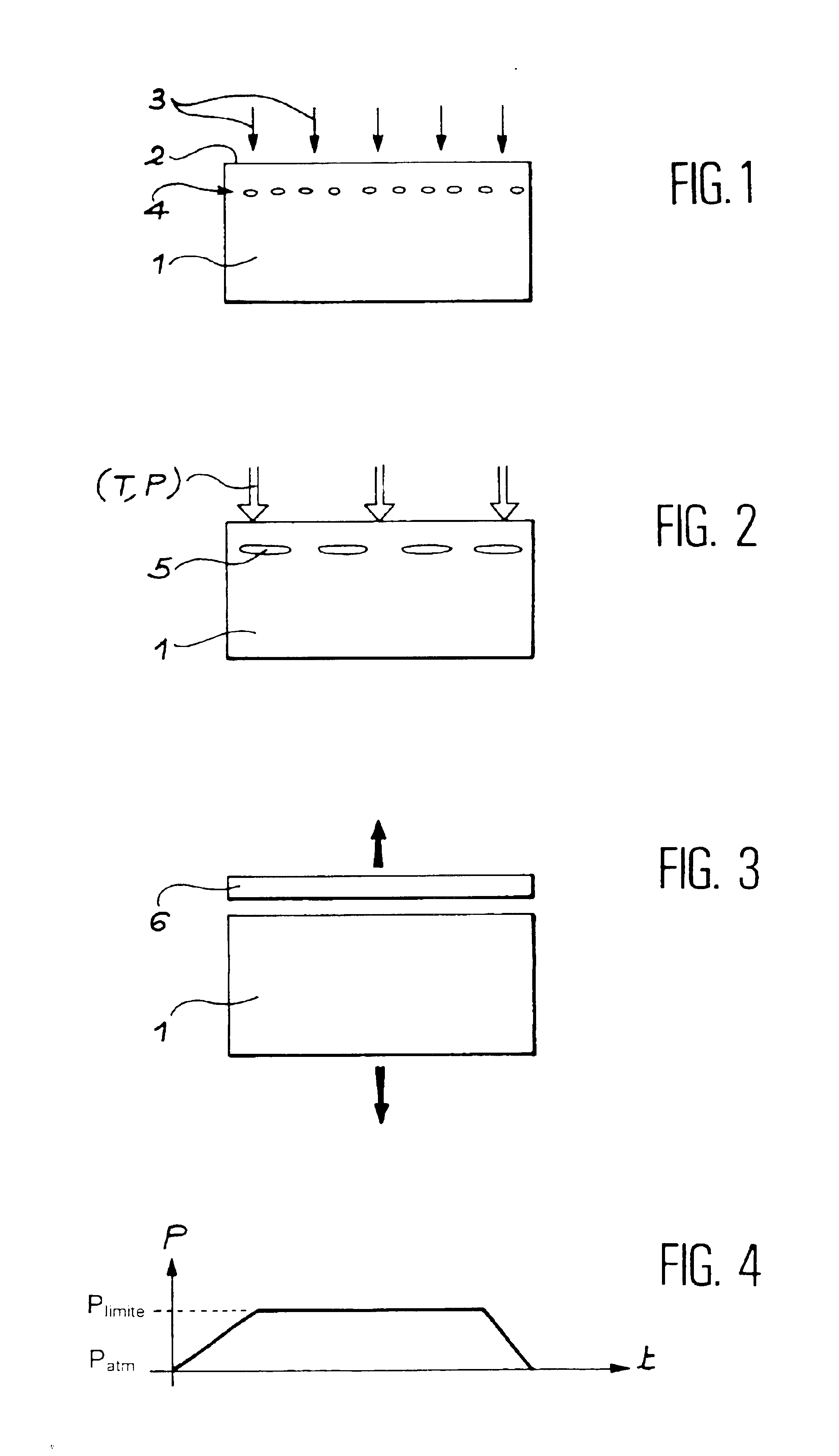 Method for making a thin film using pressurization