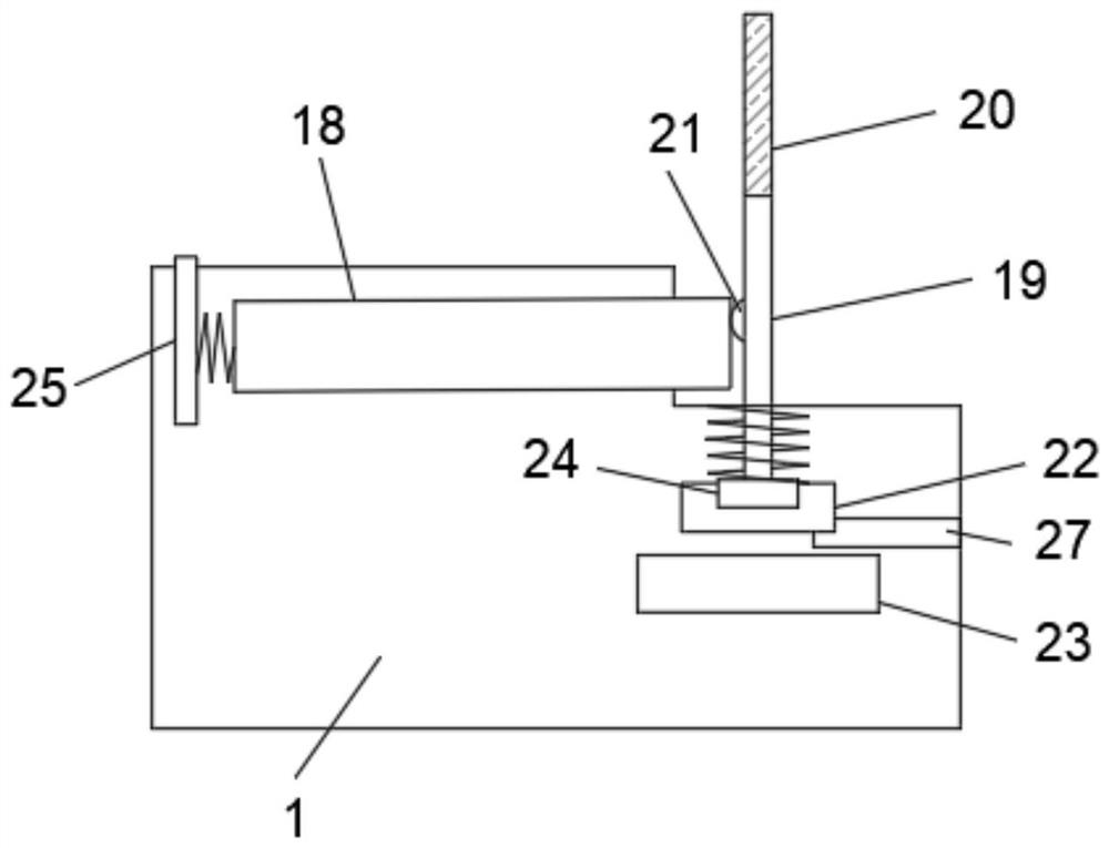 Heat dissipation device for friction belt of numerical control machine tool