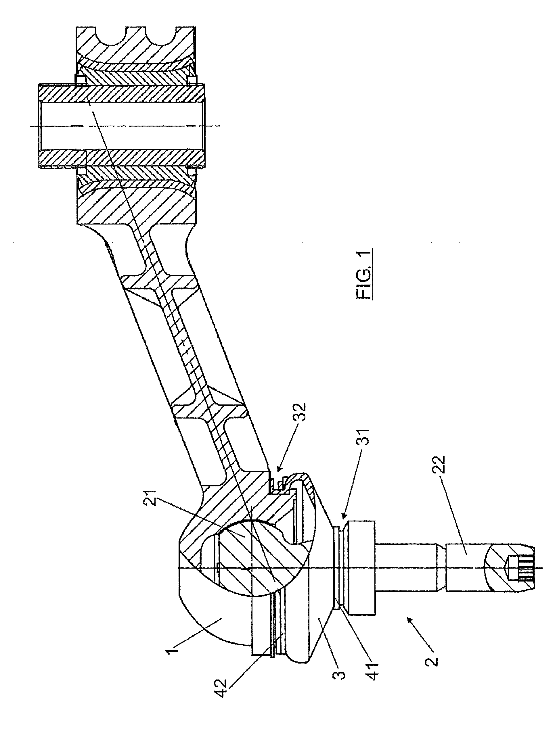 Ball joint device, manufacturing process and apparatus