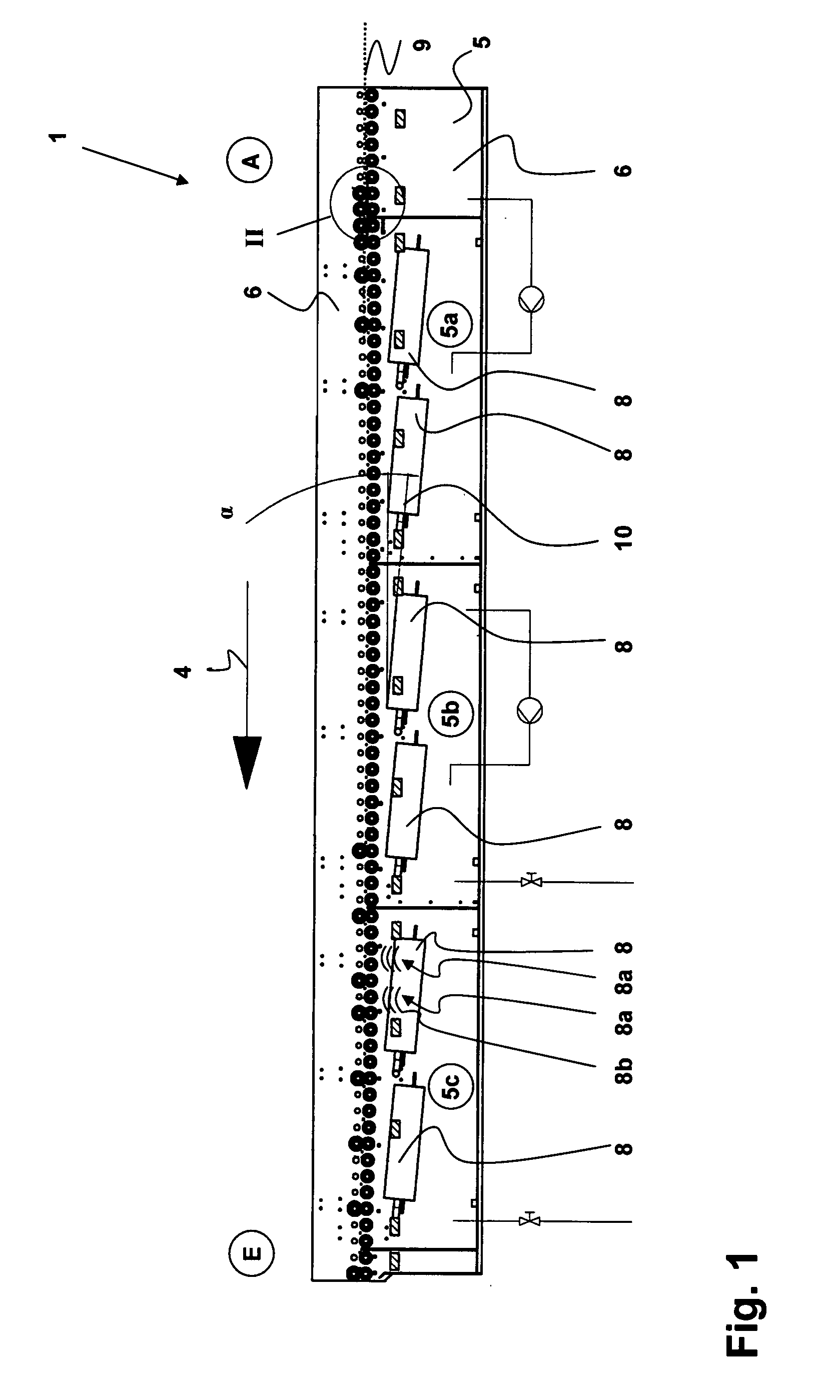 Method and Apparatus for the Treatment of Objects, in Particular for the Cleaning of Semiconductor Elements