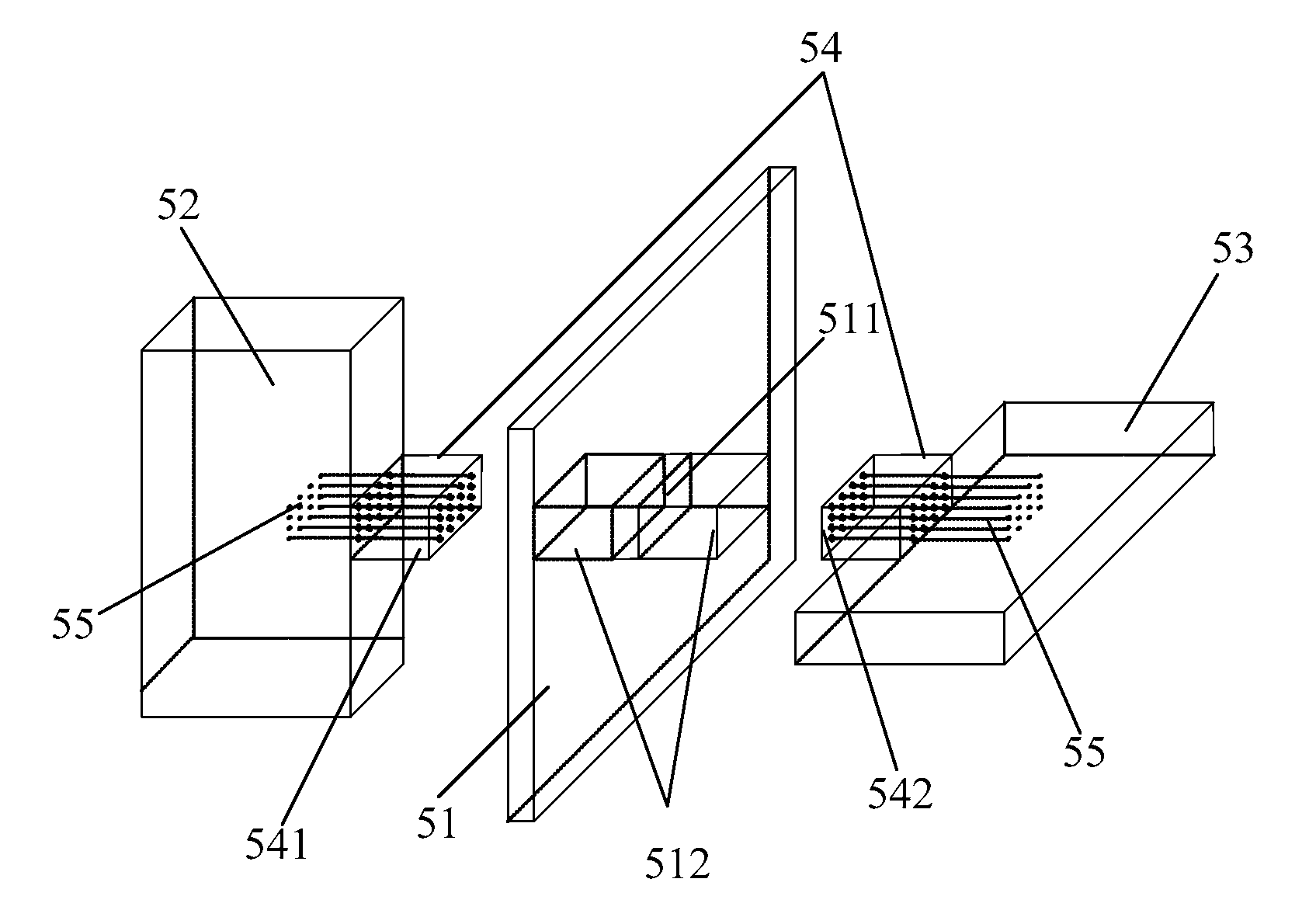 Optical backplane interconnection system and communication device