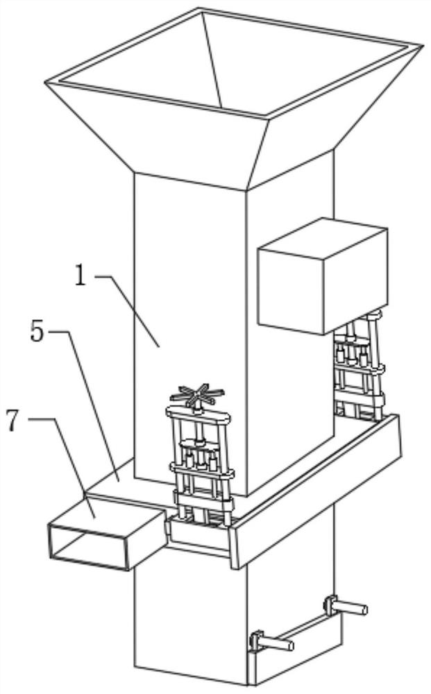 Hematology department nursing waste recovery device and using method thereof