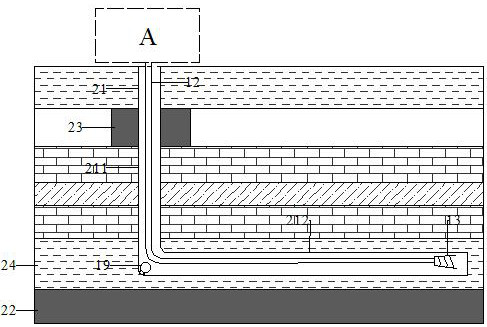 Microwave heating L-type method for reducing composite strong mine pressure of thick hard roof and left coal pillar
