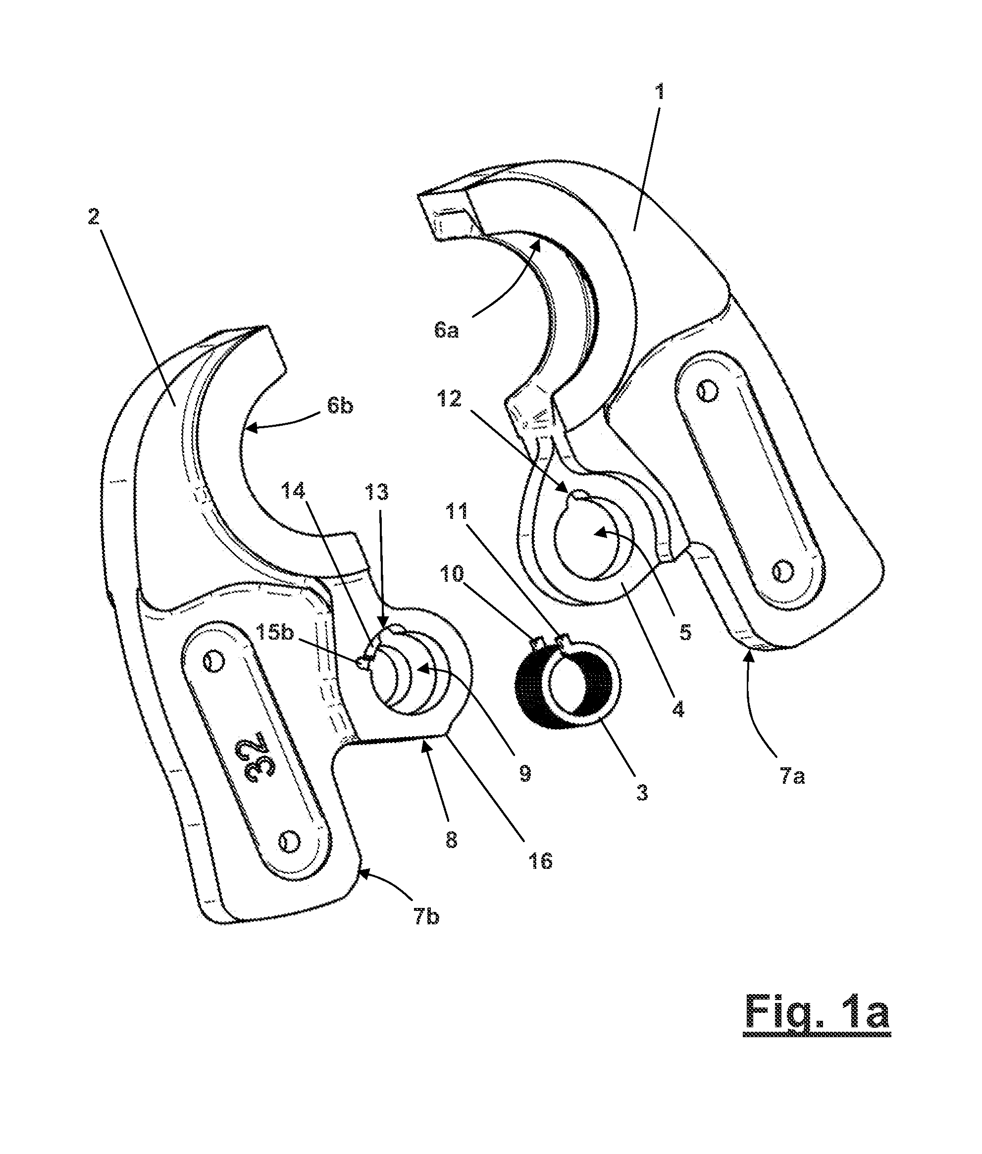 Press jaw pair for pressing units