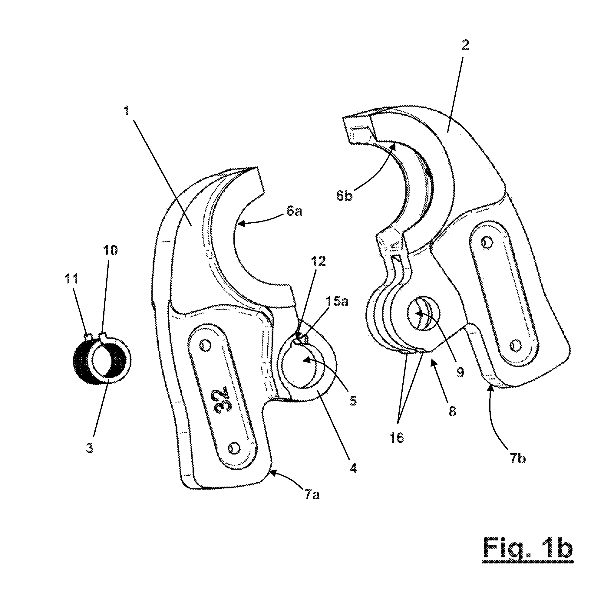 Press jaw pair for pressing units