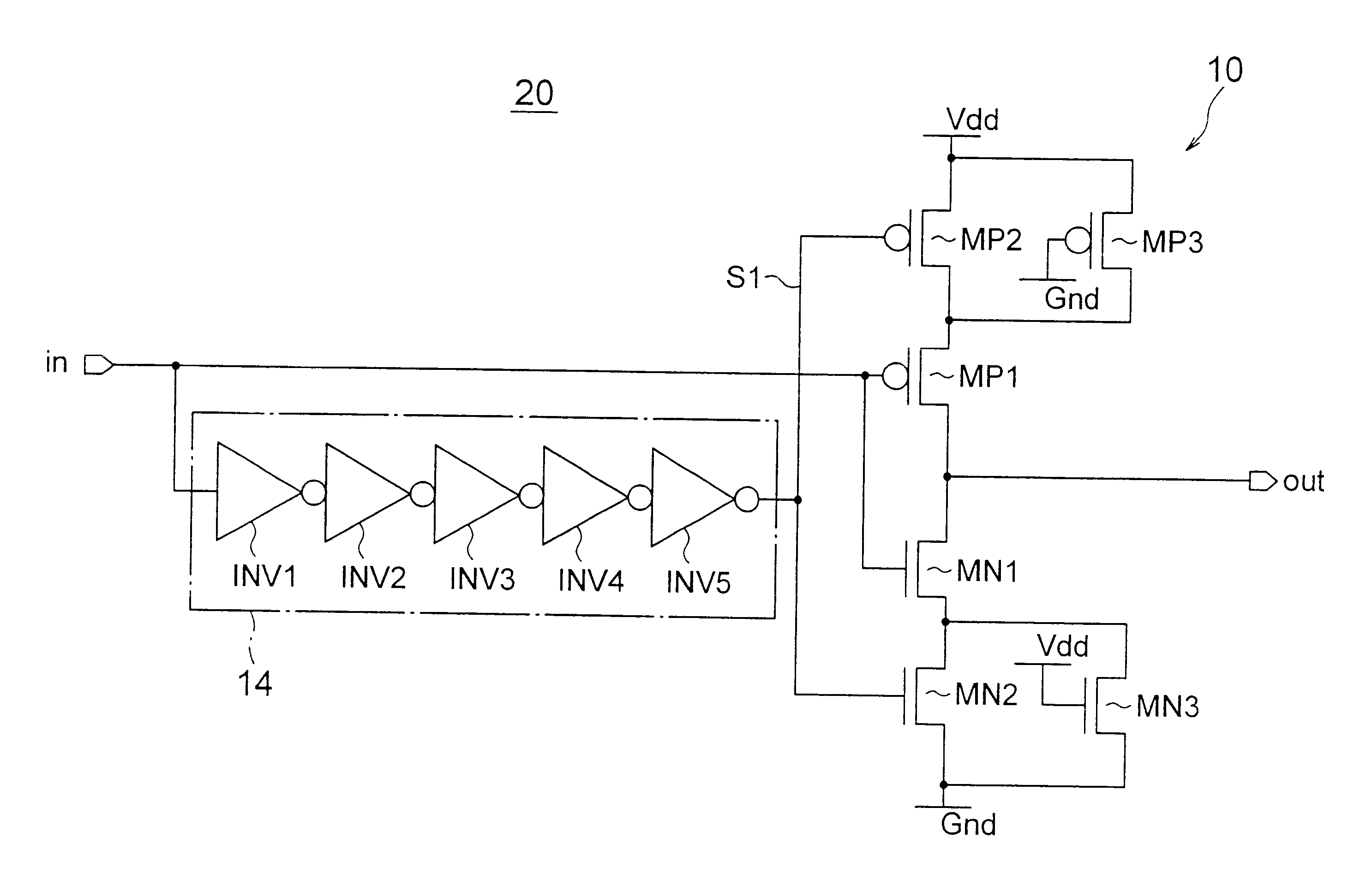 Waveform correction circuit