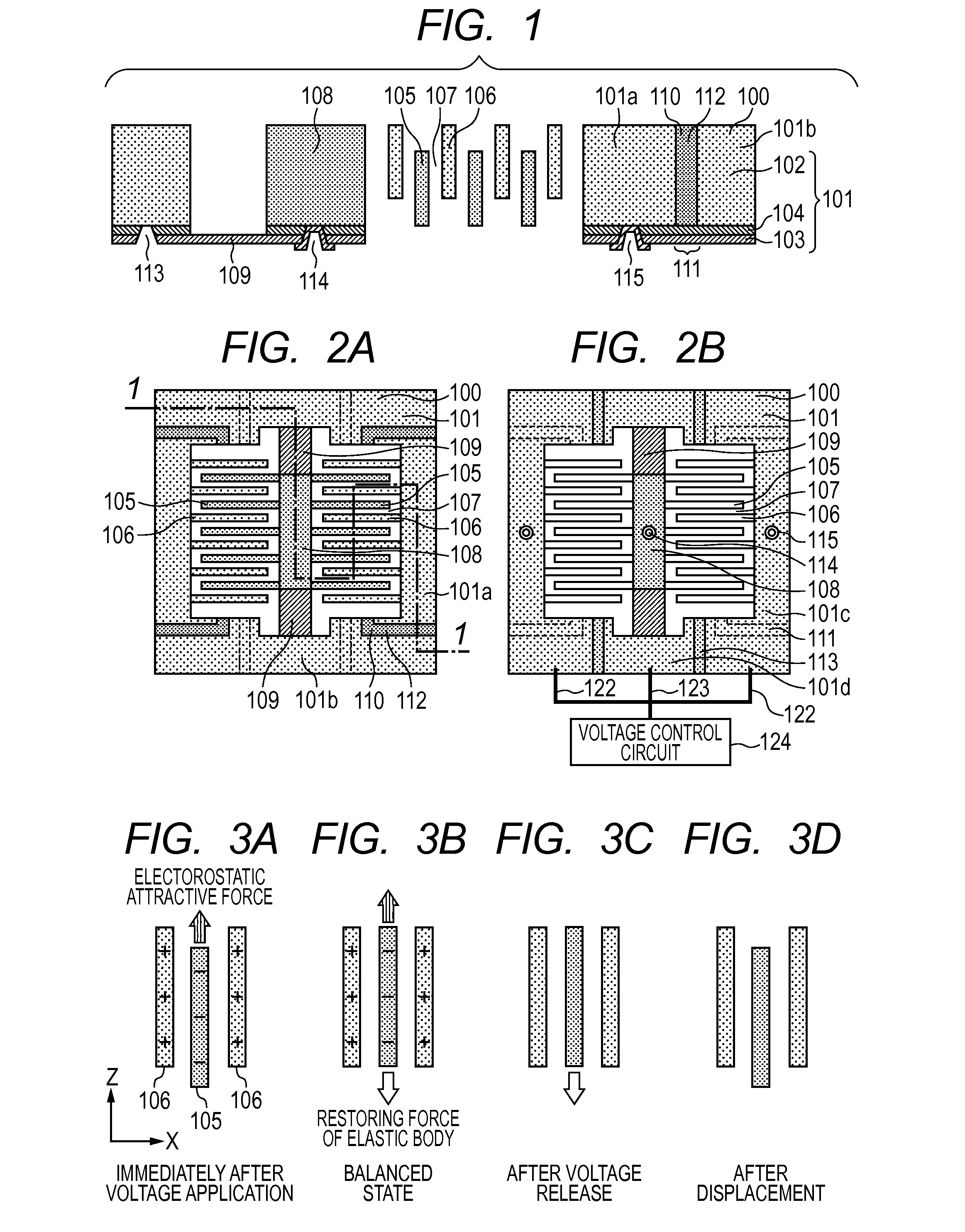 Electrostatic comb actuator, deformable mirror using the electrostatic comb actuator, adaptive optics system using the deformable mirror, and scanning laser ophthalmoscope using the adaptive optics system