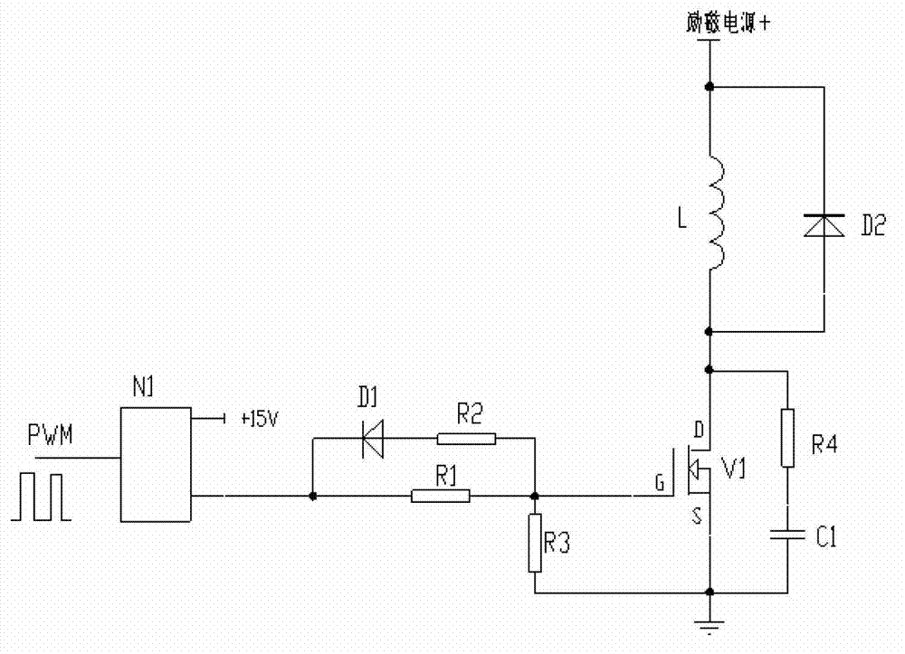 Chopper circuit for power generator exciting current