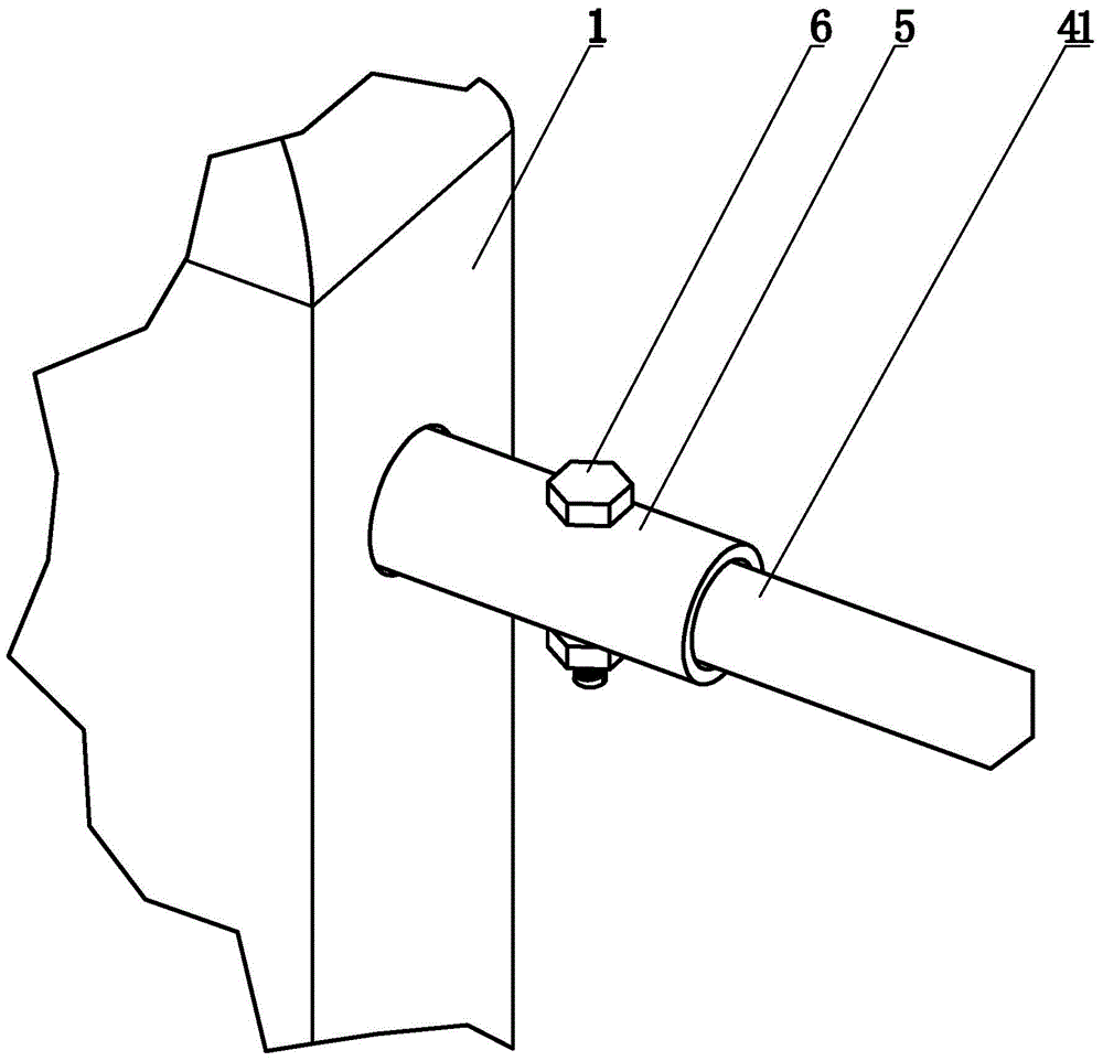Safety telescopic guardrail