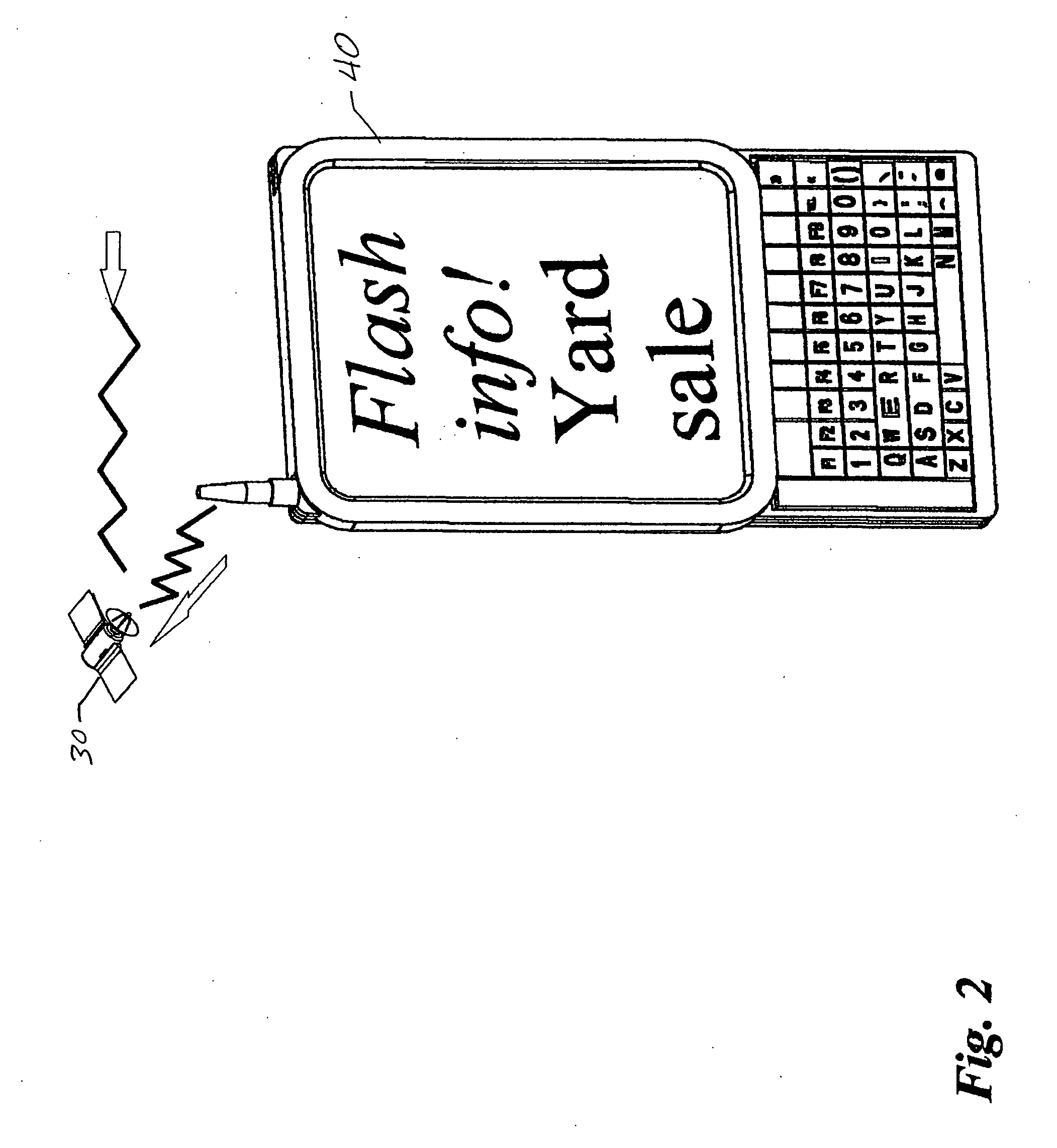 Distribution of location specific advertising information via wireless communication network