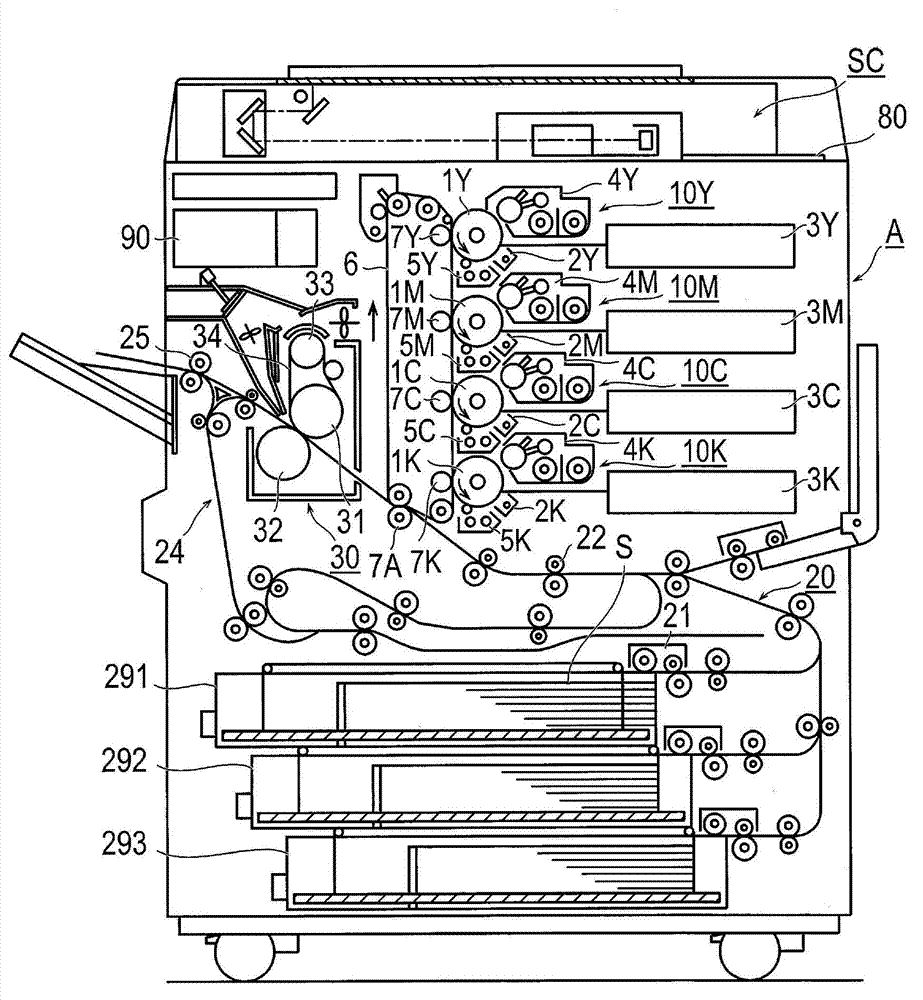 Charging device, imaging cartridge and image forming apparatus having charging device