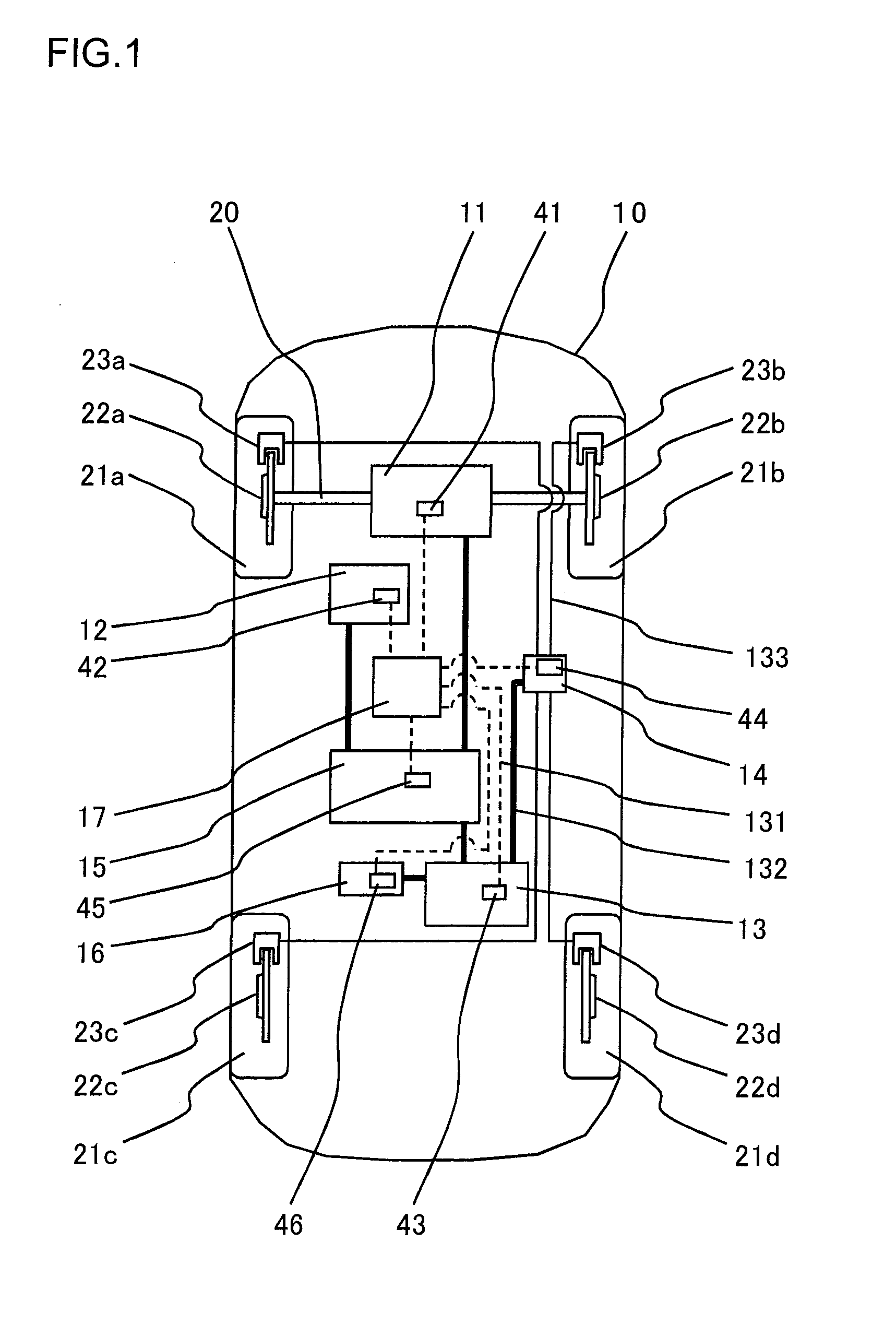 Control System for Electric Vehicle, and Electric Vehicle Equipped Therewith