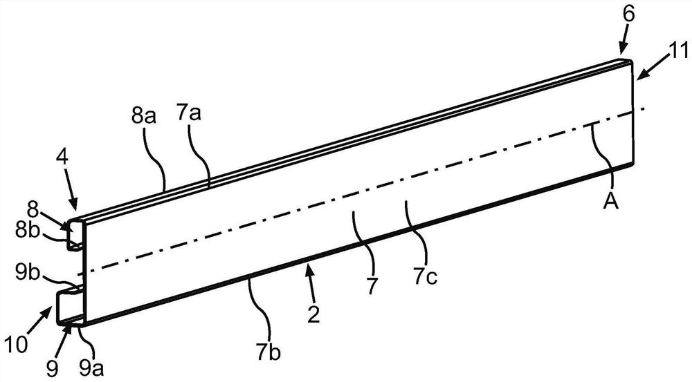 Suspension device, assembly and household refrigeration appliance component