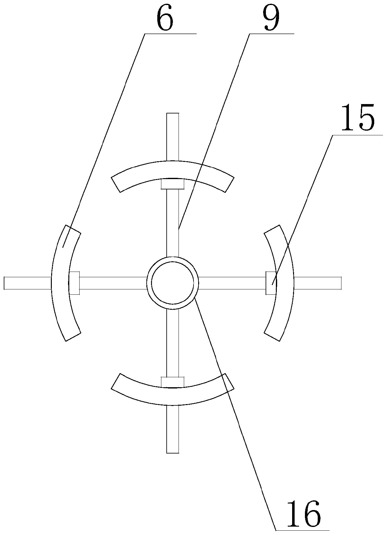 Dewatering construction method for deep foundation pit