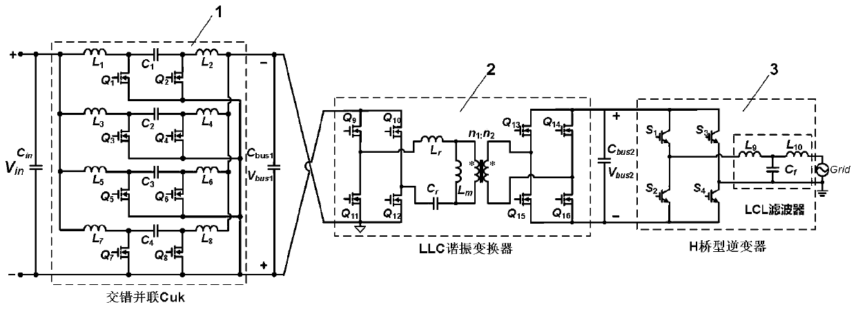 Wide-range bidirectional conversion circuit and control method