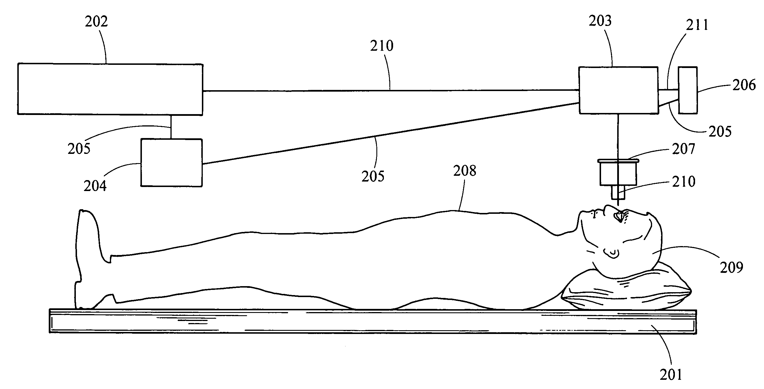 System and method for providing the shaped structural weakening of the human lens with a laser