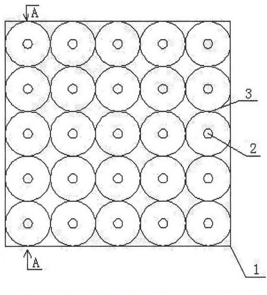 A kind of convex lens type corrugated solar cell silicon substrate and its manufacturing process