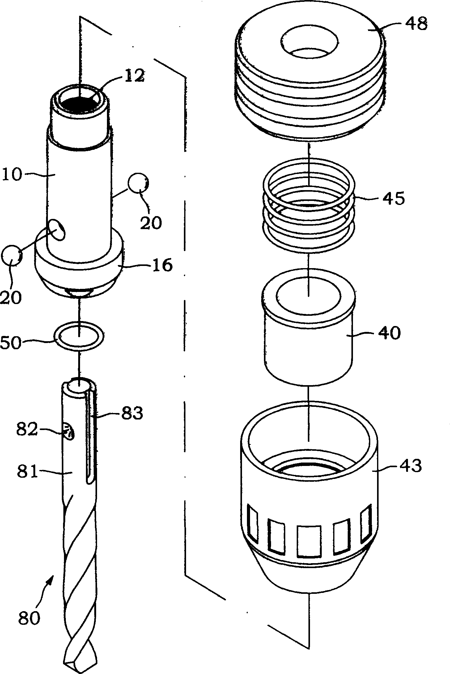 Chuck structure