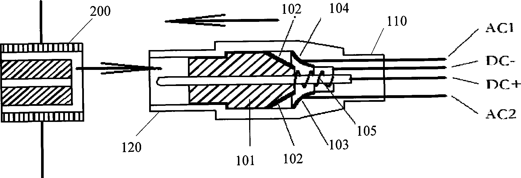 Adapter, notebook computer and energy saving method for adapter